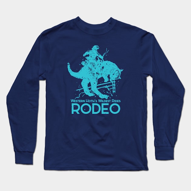 Taun Taun Rodeo Long Sleeve T-Shirt by bigbadrobot